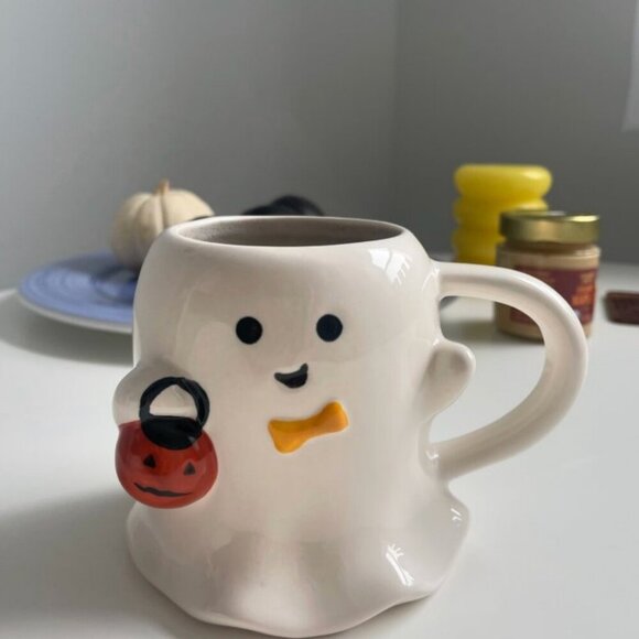 Bow Tie Ghost Mug NWT - Picture 2 of 4